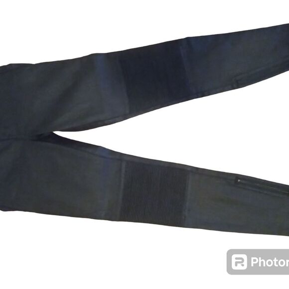 Madewell Black Skinny Jeans with Knee Reinforcements - Ankle Zip - NWOT - Picture 1 of 7